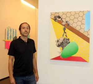 Exposición en la Galeria de Javier Silva,de Fernando Guijar.fto Henar Sastre